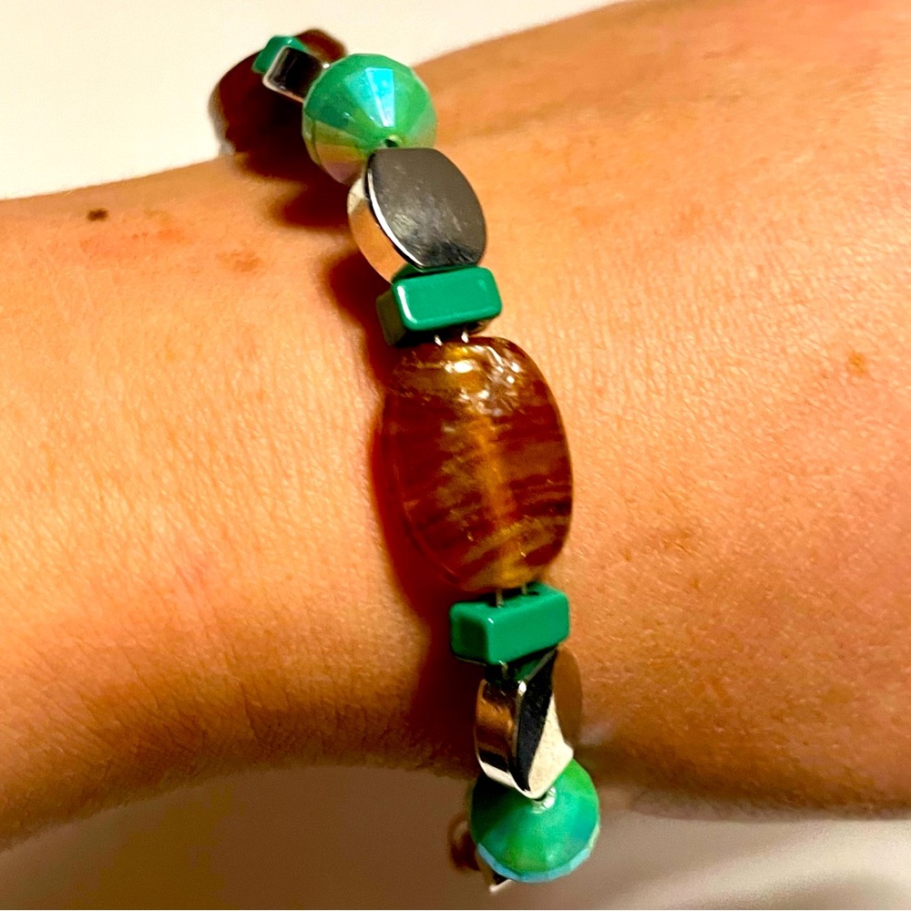 Silver Statement bracelet